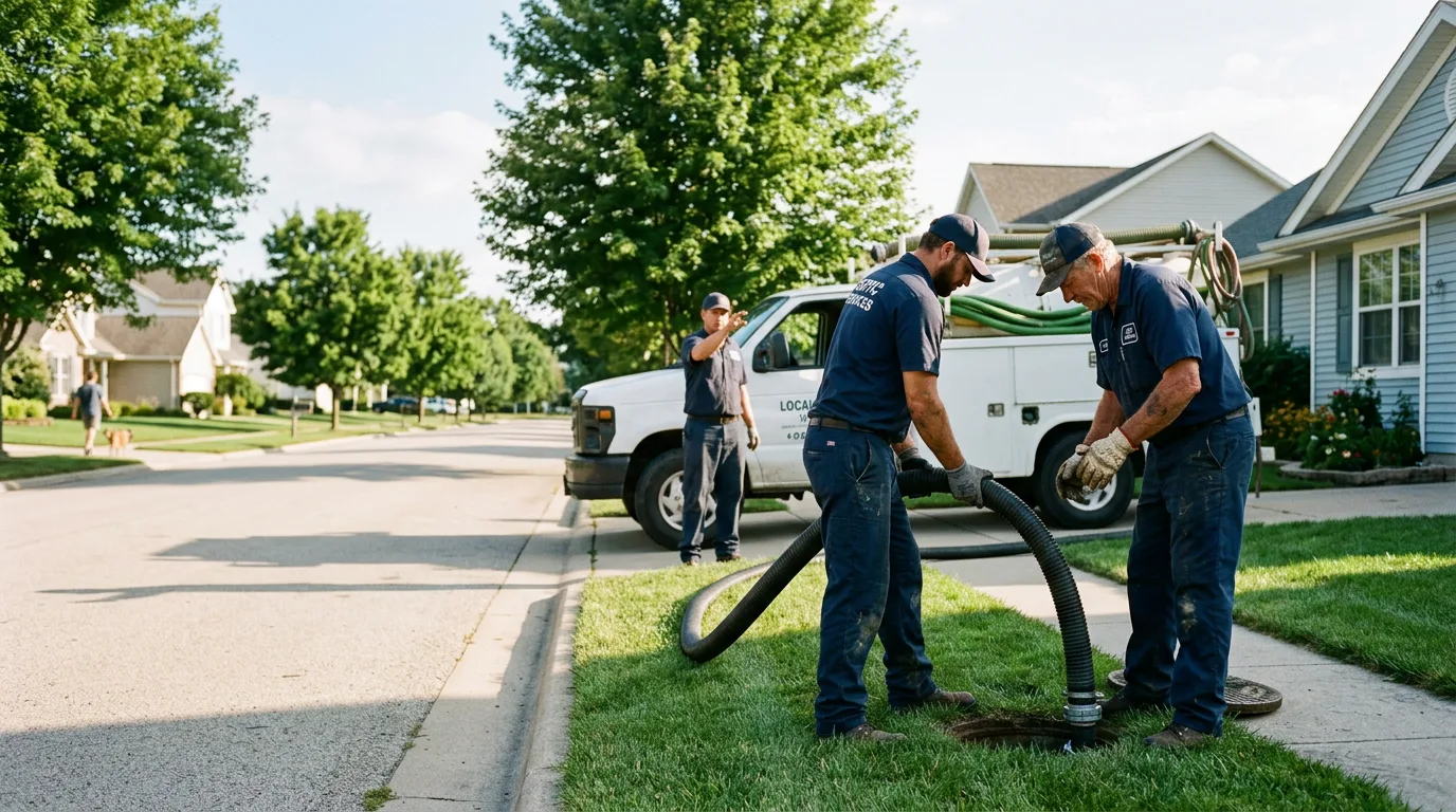 Septic Tank Cleaning in Mishicot, WI